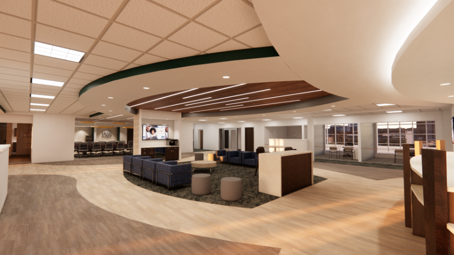 new lobby at 40 grant street